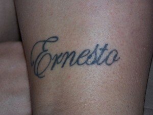 tatouage prénom